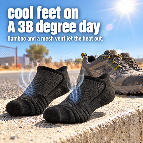 IronCloud Short Cut Work Socks